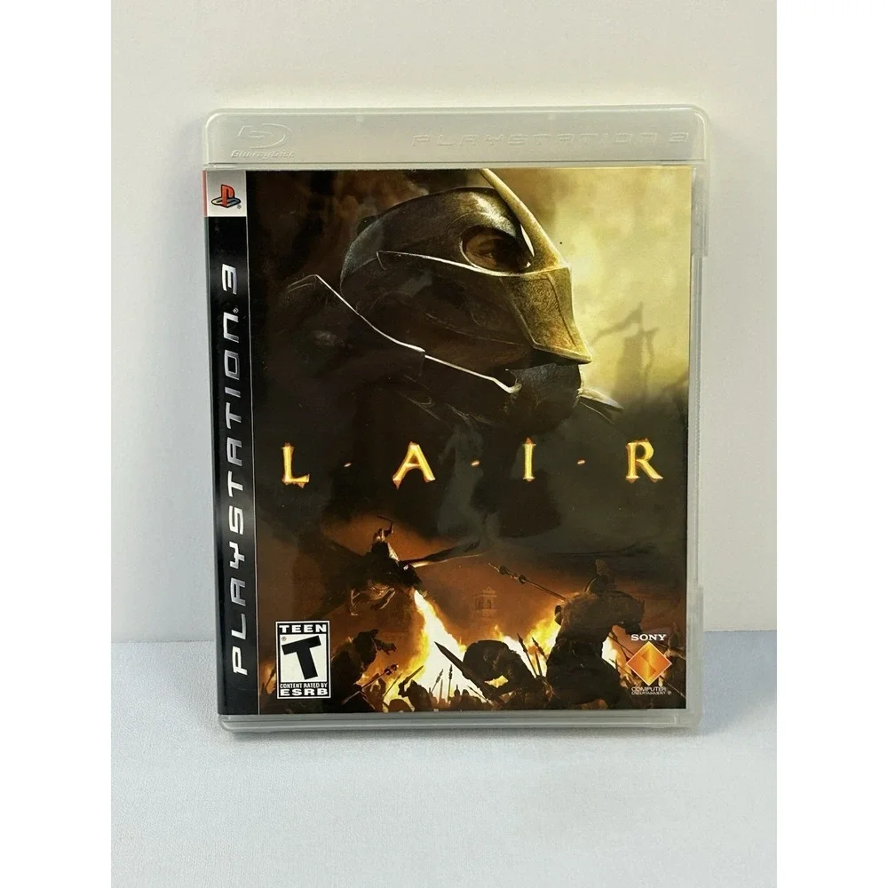 Lair PS3 Complete CIB Disc Manual Sony PlayStation 3 Dragon Game Untested